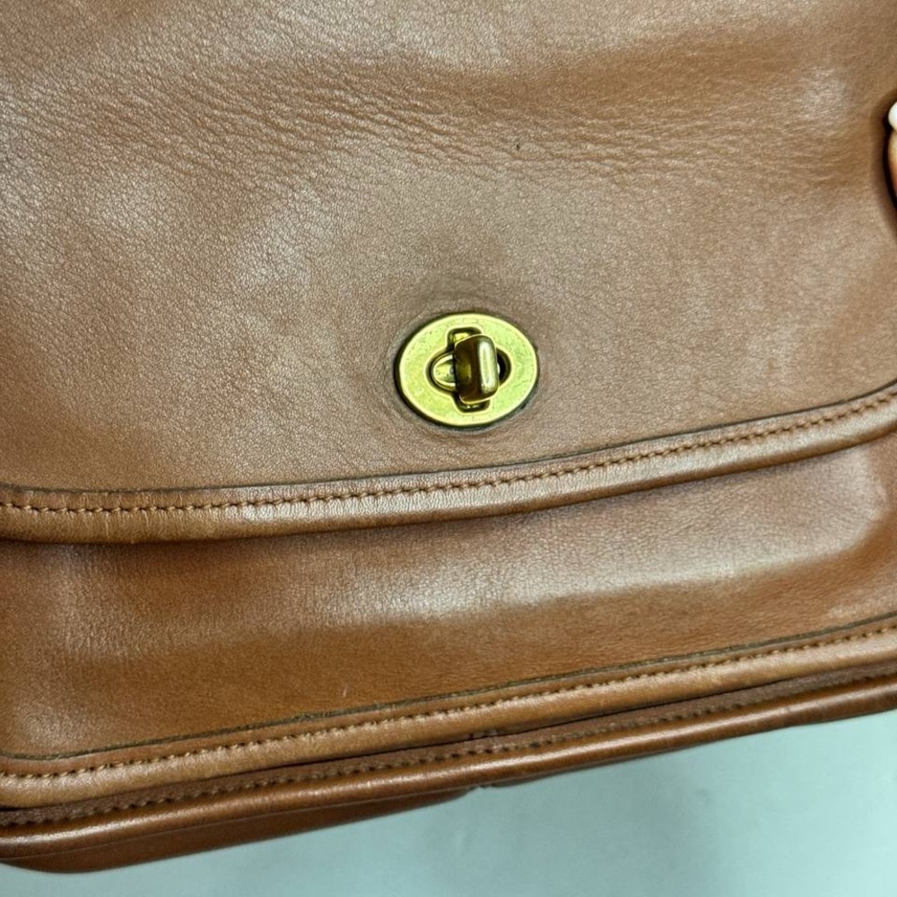 Vintage Coach Rambler’s Legacy Bag Brown - Picture 9 of 15